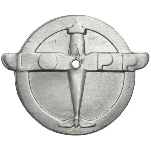 Second Polish Republic, Air and Anti-Gas Defense League LOPP Collection Badge