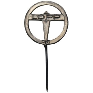 Second Polish Republic, Air and Anti-Gas Defense League LOPP Collection Badge