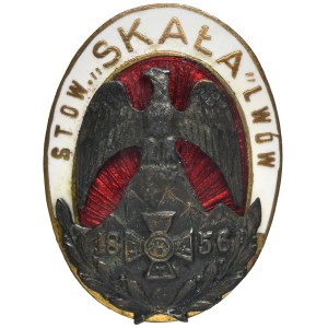 Galicia, Skała Lviv Association Badge 1856