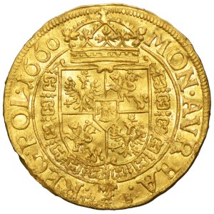 John II Casimir, Ducat Krakau 1660 TLB - HUGE RARITY