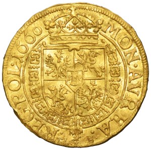 John II Casimir, Ducat Krakau 1660 TLB - HUGE RARITY