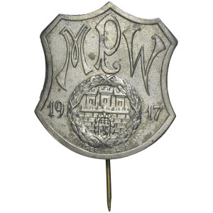 Galizien, Abzeichen des Städtischen Wasserversorgungsunternehmens Lemberg 1917