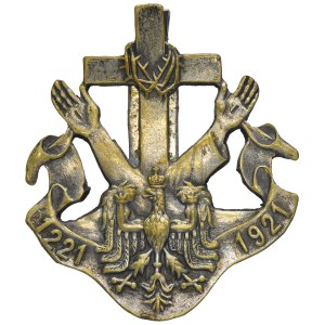 Galicia, Badge of the 700th Anniversary of the Founding of the Secular Franciscan Order 1921
