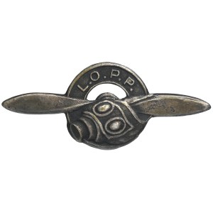 Second Polish Republic, Badge of the Air and Anti-Gas Defense League LOPP
