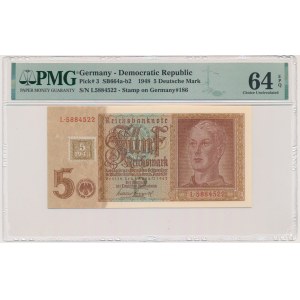 Nemecko, sovietska okupácia, 5 mariek (1948) – PMG 64 EPQ