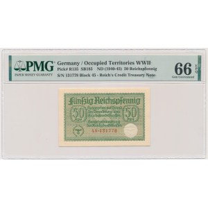Germany, 50 Reichspfennig (1940-45) - PMG 66 EPQ