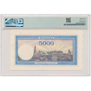 Rumänien, 5.000 Lei 1943 – PMG 64