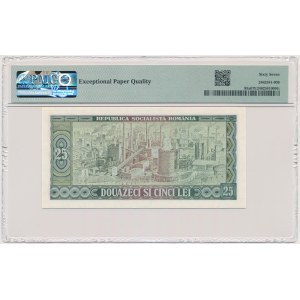 Romania, 25 Lei 1966 - PMG 67 EPQ