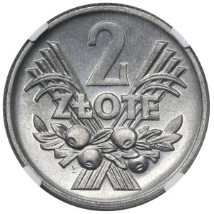 2 zlote 1960 Jagody - NGC MS66