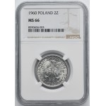 2 zlote 1960 Jagody - NGC MS66