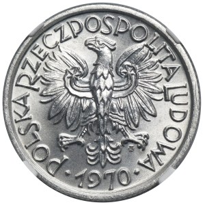 2 złoty 1970 Jagody - NGC MS65