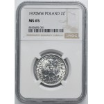 2 złoty 1970 Jagody - NGC MS65