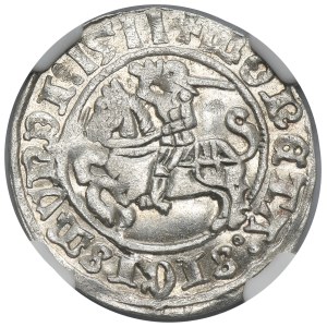 Sigismund I the Old, Halfgroat Vilnius 1511 - NGC MS63