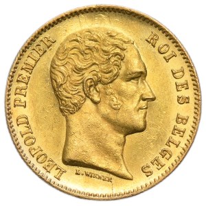Belgium, Leopold I, 25 Francs Brussels 1848