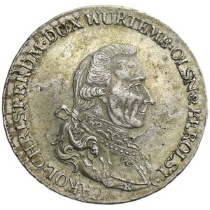 Silésie, Duché d'Oleśnica, Karol Krystian Erdmann, Talar de Wrocław 1785 B
