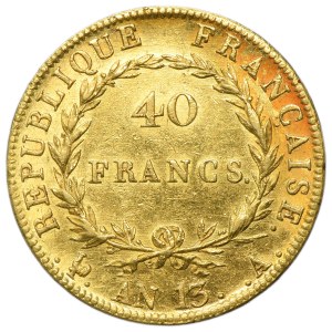 France, Napoleon, 40 Francs Paris 1804 A