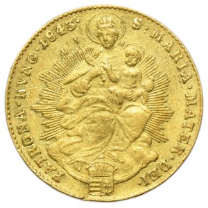 Hungary, Ferdinand V, Ducat Kremnitz 1843