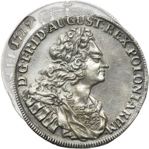 August II the Strong, 2/3 Thaler Dresden 1719 IGS