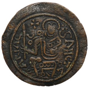 Hungary, Bella III, Follis of Byzantine type