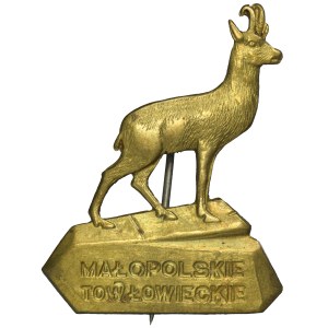 Galicia, Malopolska Hunting Society Badge 1876