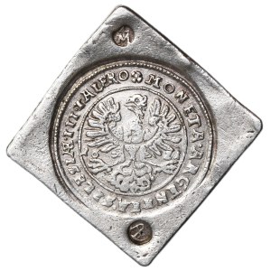 Slesia, Stati della Slesia, moneta da 3 talari di Oława del 1621 HR – RARA, punzone “P” sul bordo