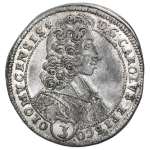 Austria, Bishopric of Olomouc, Charles III Joseph of Loreto, 3 Krajcary Kromieryż 1706