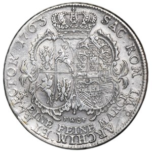 Augustus III of Poland, Thaler Dresden 1763 FWôF