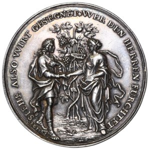 Germany, City of Augsburg, 18th century wedding medal