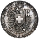 Switzerland, Medal Federal Rifle Festival in Geneva in 1887