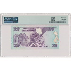 Tanzania, 20 Shilingi 1987 - PMG 63