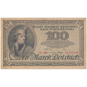 100 marks, 1919 - BB -