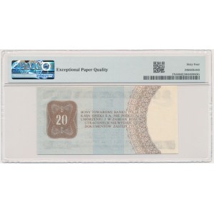 Pewex, 20 dolárov, 1979 – HH – PMG 64 EPQ