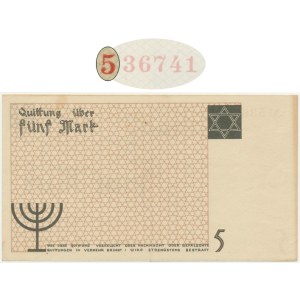 5 Mark 1940 - red serial number - serial number starts with 5... - RARE