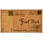 5 Mark 1940 - red serial number - serial number starts with 5... - RARE