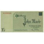 10 Mark 1940 - series type 1 without watermark - serial number starts with 2... - RARE