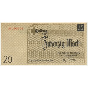 20 Mark 1940 - no. 1 without watermark -