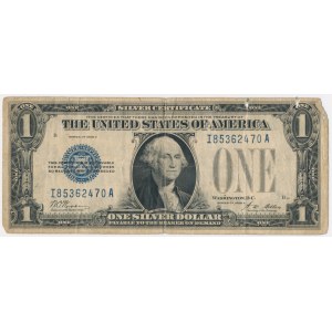 USA, Silver Certificate, 1 Dollar 1928 - A - Woods & Mellon -