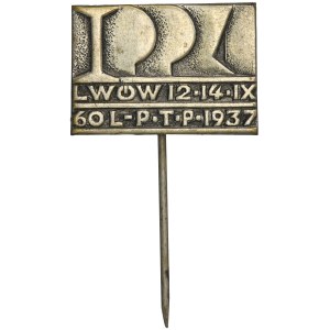 Galicia, Badge 60th Anniversary of the Polish Polytechnic Society Lviv 1937