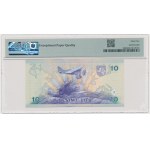 Lithuania, 10 Litu 1997 - AAA - PMG 65 EPQ - low serial number
