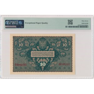 10 marks 1919 - II Ser. EU - PMG 67 EPQ