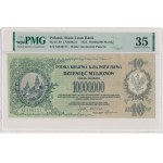 10 million marks, 1923 - M - PMG 35