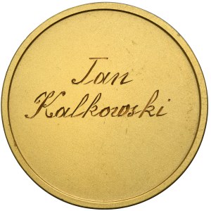 Scena Illustrata Award Medal for Jan Kalkowski
