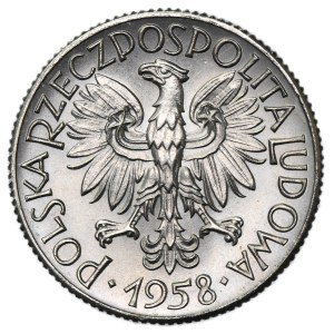 PRÓBA NIKIEL, 1 złoty 1958