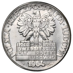 NICKEL-PROBEMÜNZE, 10 Złoty 1964 – Nowa Huta, Płock, Turoszów