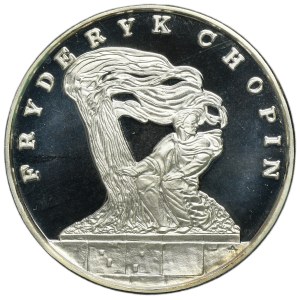 SMALL TRIPTYCH, 100,000 zlotys, 1990, Chopin