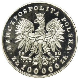 MAŁY TRYPTYK, 100.000 złotych 1990 Kościuszko