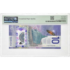 Canada, 10 Dollars 2018 - PMG 68 EPQ