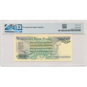 5 000 zlotys 1988 - CR - PMG 67 EPQ