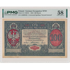 100 marek 1916 - Generał - PMG 58