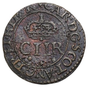 Schottland, Karl I., 2 Pence (Turner), Edinburgh, ohne Datum